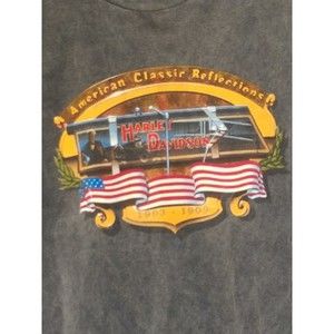 Vtg Harley Davidson Savannah Georgia Biker T-Shirt Sz XL